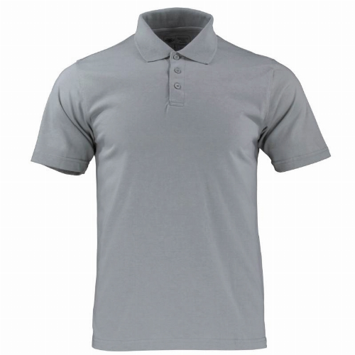 POLERA SMOOTH C/CUELLO HOMBRE M/CORTA GRIS - T/M