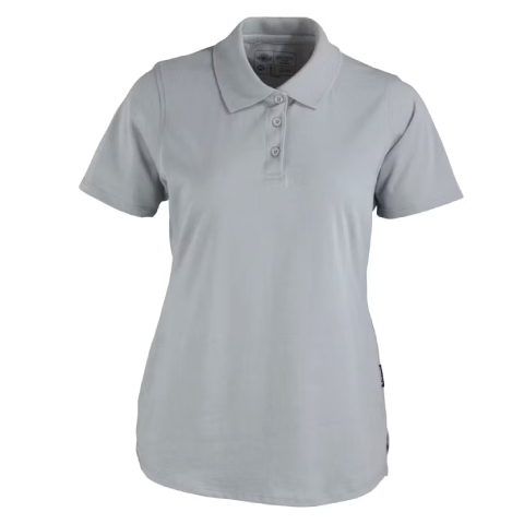 POLERA SMOOTH C/CUELLO MUJER M/CORTA GRIS - T/XL