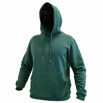 POLERON HOODIE CANGURO UNISEX VERDE T/M