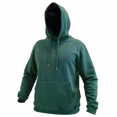 POLERON HOODIE CANGURO UNISEX VERDE T/XXL