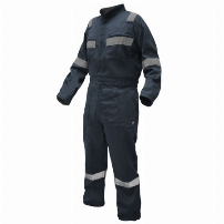 OVEROL GABARDINA PRACTICAL REFLEC. AZUL T/L