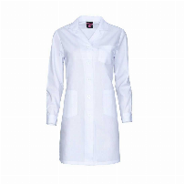DELANTAL ESCOLAR BLANCO T/44