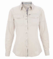 BLUSA OUTDOOR SPANDEX ANTAKARI BEIGE - T/XS