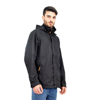 CORTAVIENTO QUEBEC STORM HOMBRE NEGRO - T/XL
