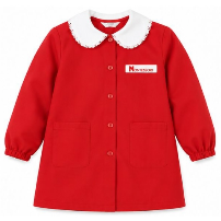 DELANTAL MONTESSORI NEW ROJO