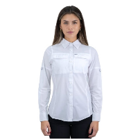 BLUSA OUTDOOR SPANDEX ANTAKARI BLANCO - T/L