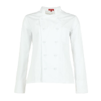 CHAQUETA CHEF GABARDINA MUJER BLANCO - T/M
