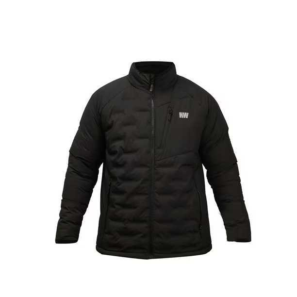 PARKA INSULADA HW EXPLORER S/GORRO HOMBRE NEGRO - T/3XL