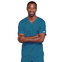 TOP HOMBRE CORE STRETCH 4725 M/CORTA AZUL PETROLEO - T/XL