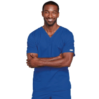 TOP HOMBRE CORE STRETCH 4725 M/CORTA AZULINO - T/L