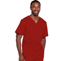 TOP HOMBRE CORE STRETCH 4725 M/CORTA ROJO- T/M