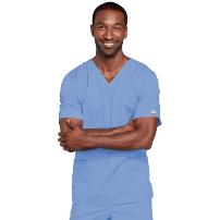 TOP HOMBRE CORE STRETCH 4725 M/CORTA CELESTE - T/XS