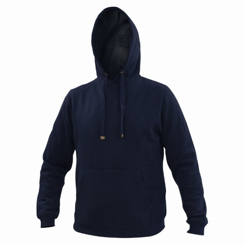 POLERON HOODIE CANGURO UNISEX AZUL T/S
