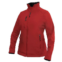 SOFTSHELL RHELMU MUJER ROJO T/M