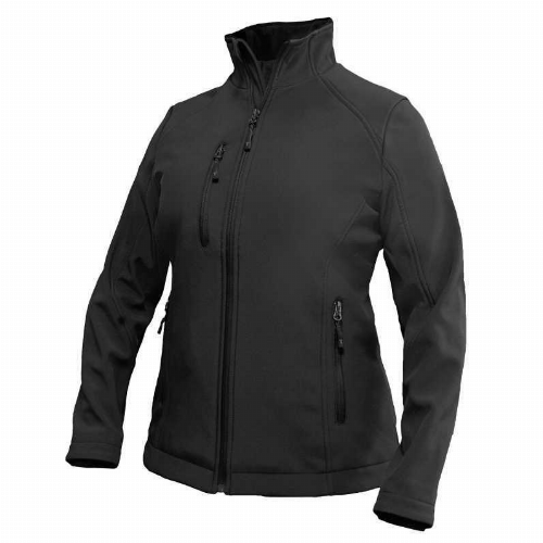 SOFTSHELL RHELMU MUJER NEGRO T/L