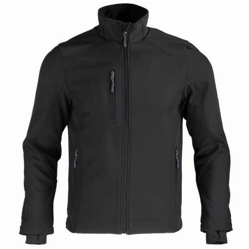 SOFTSHELL RHELMU HOMBRE NEGRO T/L