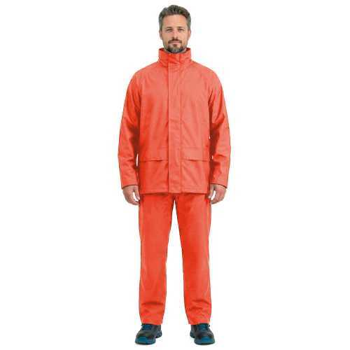 TRAJE PARA LLUVIA PU ALASKA NARANJO - T/XXL