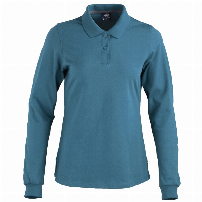 POLERA DRYFRESH M/LARGA MUJER AZUL PIEDRA - T/XXL