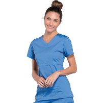 TOP MUJER CORE STRETCH 24703 M/CORTA CELESTE - T/L