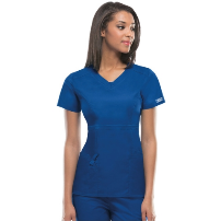 TOP MUJER CORE STRETCH 24703 M/CORTA AZULINO - T/M