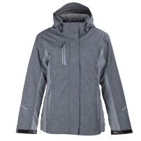 PARKA 3EN1 DESMONTABLE SECUOYA MUJER GRIS - T/L